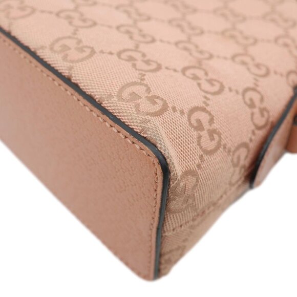 Gucci  Ophidia Dome Small GG Canvas Shoulder Bag Pink 499621 - Picture 9 of 14